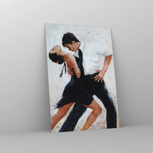 Quadro su vetro - Il tango dei miei sogni - 70x100 cm