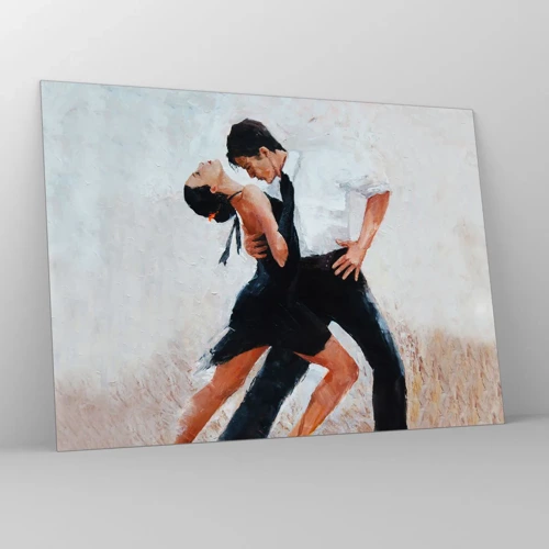 Quadro su vetro - Il tango dei miei sogni - 70x50 cm