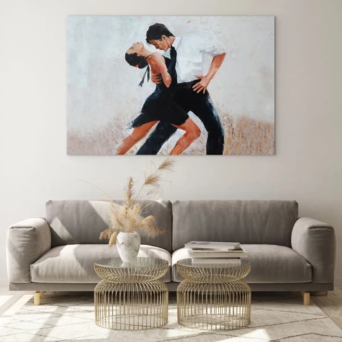 Quadro su vetro - Il tango dei miei sogni - 70x50 cm