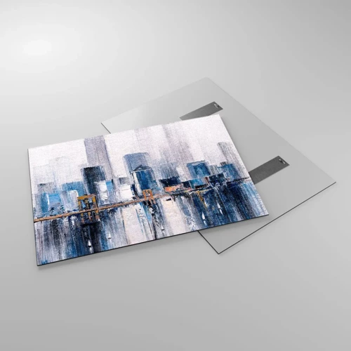 Quadro su vetro - Impressione di New York - 100x70 cm