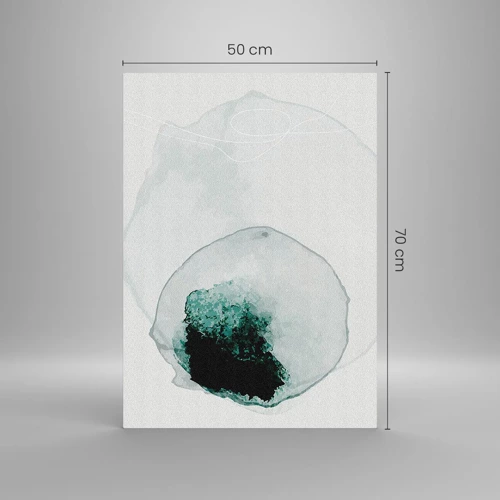 Quadro su vetro - In una goccia d'acqua - 50x70 cm