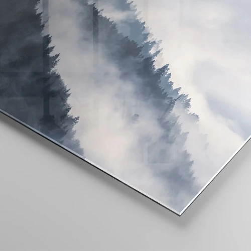 Quadro su vetro - La mistica dei monti - 80x120 cm