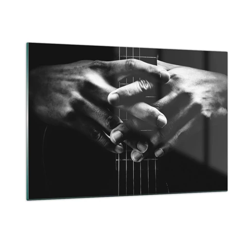 Quadro su vetro - La preghiera dell'artista - 120x80 cm