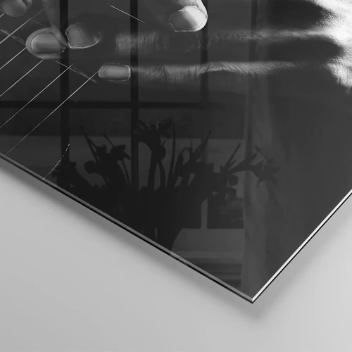 Quadro su vetro - La preghiera dell'artista - 60x60 cm