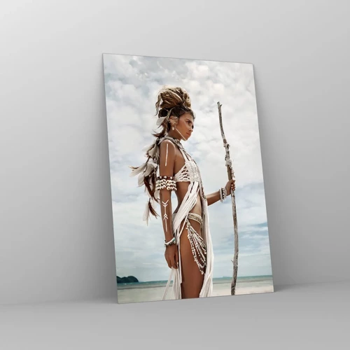 Quadro su vetro - La regina dei tropici - 70x100 cm