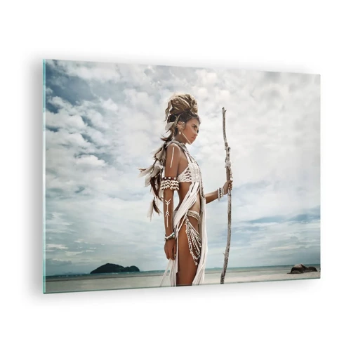 Quadro su vetro - La regina dei tropici - 70x50 cm