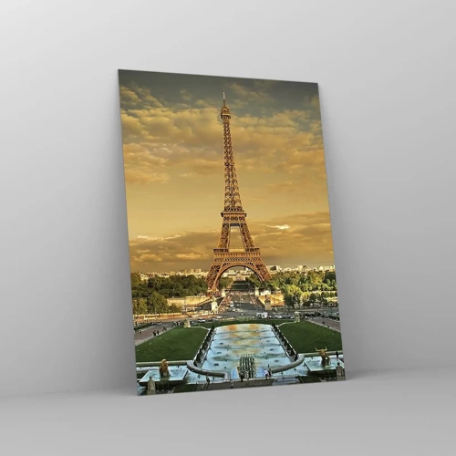 Quadro su vetro - La regina di Parigi - 50x70 cm