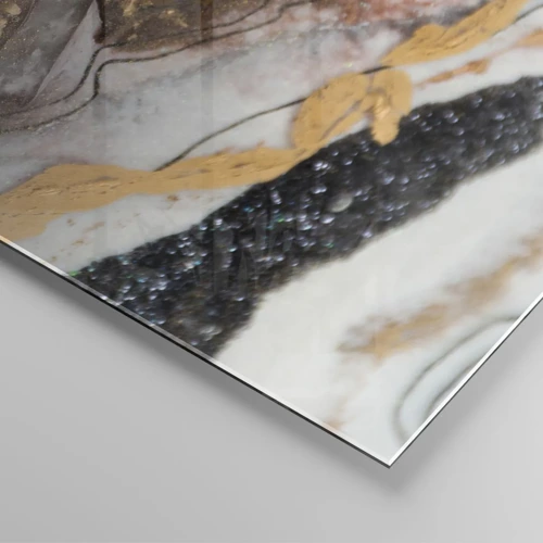 Quadro su vetro - L'elemento della terra - 120x80 cm