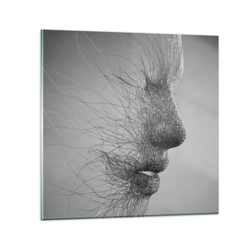 Quadro su vetro - Lo spirito del vento - 50x50 cm