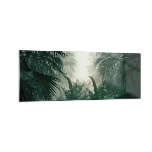 Quadro su vetro - Mistero dei tropici - 140x50 cm