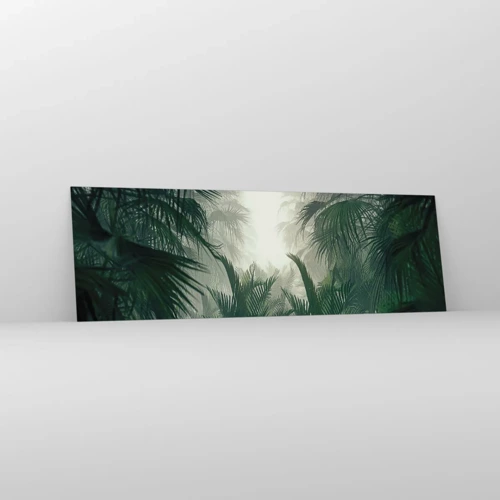 Quadro su vetro - Mistero dei tropici - 160x50 cm