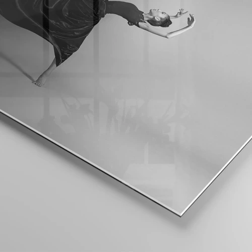 Quadro su vetro - Musica alata - 30x30 cm