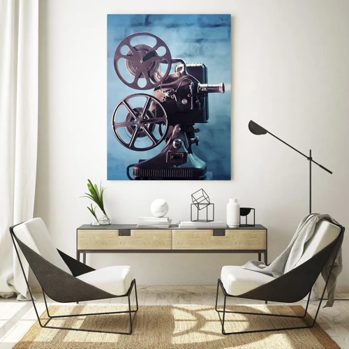 Quadro su vetro - Nel vecchio cinema - 50x70 cm