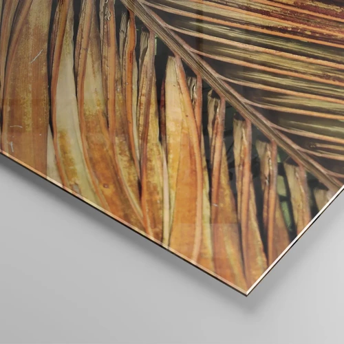 Quadro su vetro - Oro di cocco - 70x100 cm
