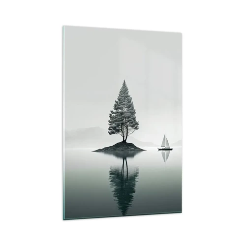 Quadro su vetro - Paesaggio onirico - 80x120 cm