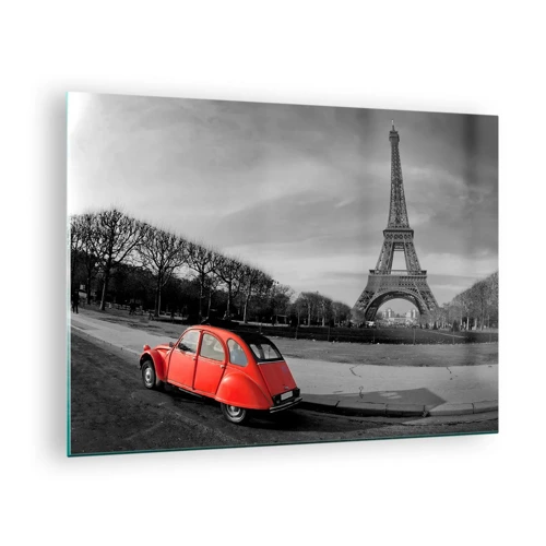 Quadro su vetro - Più parigine di Parigi - 70x50 cm