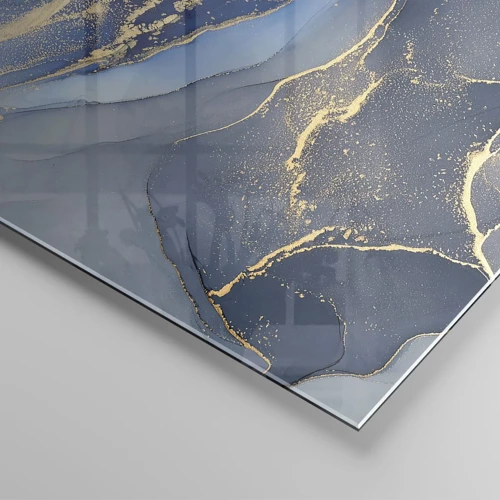 Quadro su vetro - Polvere d'oro - 60x60 cm