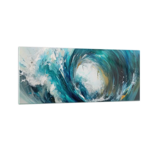 Quadro su vetro - Portale marino - 100x40 cm