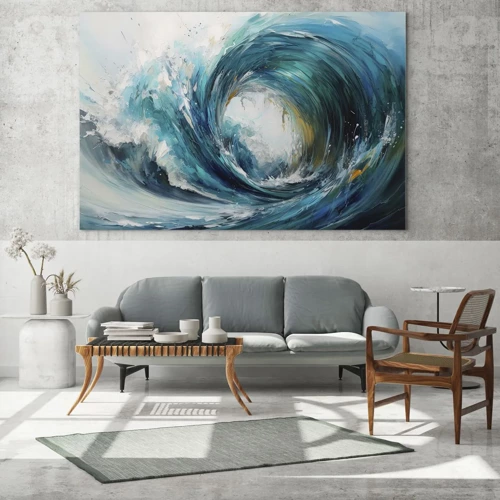 Quadro su vetro - Portale marino - 120x80 cm