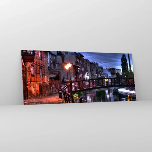 Quadro su vetro - Questa Bydgoszcz non la conosci - 120x50 cm