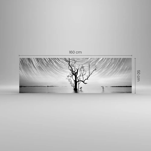 Quadro su vetro - Sinfonia della natura - 160x50 cm