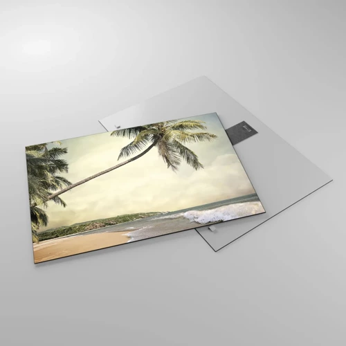 Quadro su vetro - Sogno tropicale - 70x50 cm
