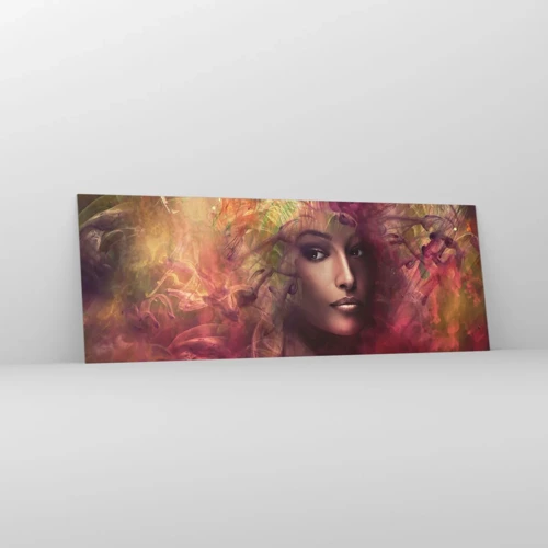 Quadro su vetro - Sono qui! - 140x50 cm