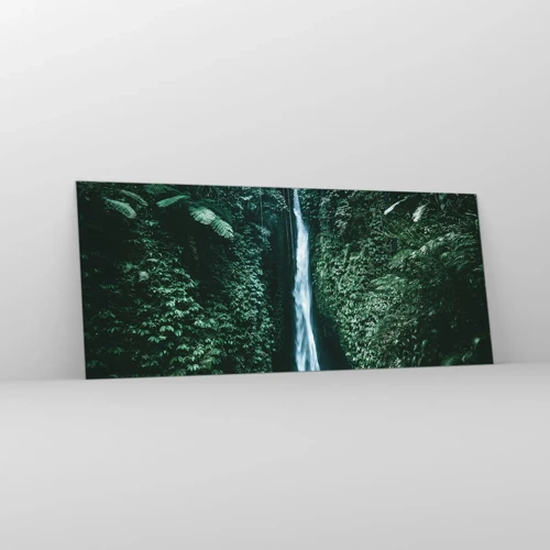 Quadro su vetro - Terme tropicali - 120x50 cm