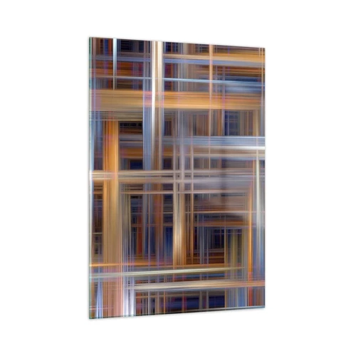 Quadro su vetro - Tessute con la luce - 50x70 cm