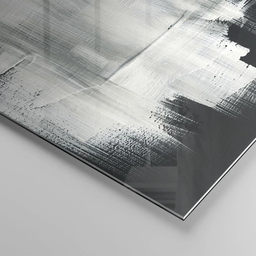 Quadro su vetro - Tessuto in verticale e in orizzontale - 100x70 cm