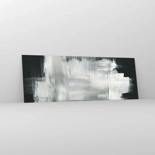Quadro su vetro - Tessuto in verticale e in orizzontale - 140x50 cm