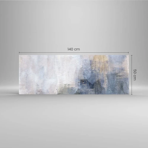 Quadro su vetro - Toni e accordi dei colori - 140x50 cm