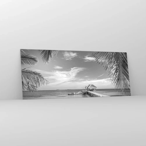 Quadro su vetro - Un ricordo o un sogno? - 100x40 cm