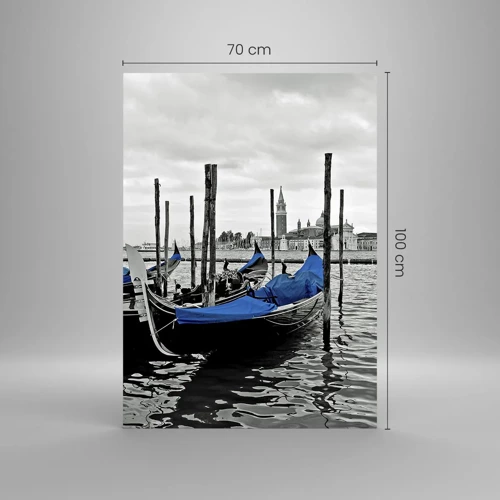 Quadro su vetro - Venezia pensierosa - 70x100 cm