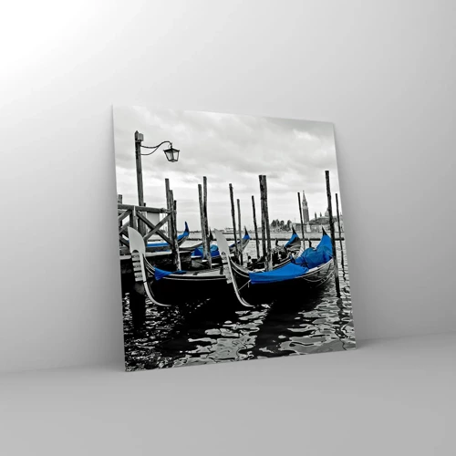 Quadro su vetro - Venezia pensierosa - 70x70 cm