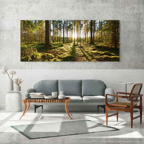 Quadro su vetro - …dopo sette foreste - 140x50 cm