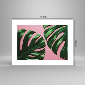 Poster - Appuntamento in verde - 40x30 cm