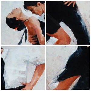 Poster - Il tango dei miei sogni - 30x30 cm