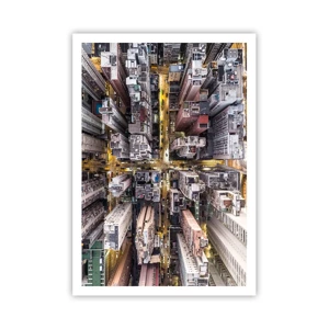 Poster - Saluti da Hong Kong - 70x100 cm