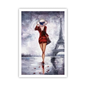 Poster - Simboli di Parigi - 70x100 cm