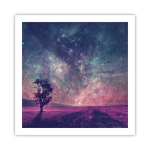 Poster - Sotto un cielo magico - 60x60 cm