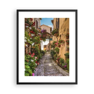 Poster in cornice nera - Angolo italiano - 40x50 cm