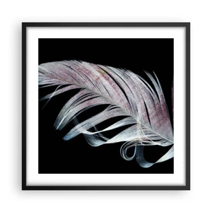 Poster in cornice nera - Pensa al tocco - 50x50 cm