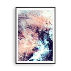 Poster in cornice nera - Senti il vento - 70x100 cm