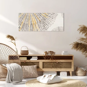 Quadro su tela - Stampe su Tela - La bellezza dei raggi - 100x40 cm