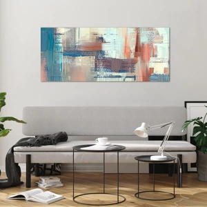 Quadro su vetro - Arrivando alla luce - 120x50 cm