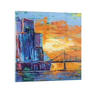 Quadro su vetro - Cultura e natura - 50x50 cm
