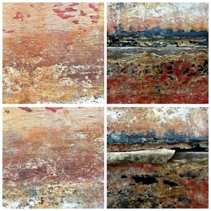 Quadro su vetro - Forse è il mare - 100x40 cm