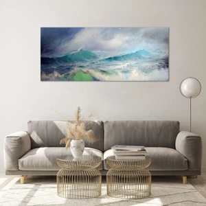 Quadro su vetro - Il turbine ululò di trionfo... - 120x50 cm