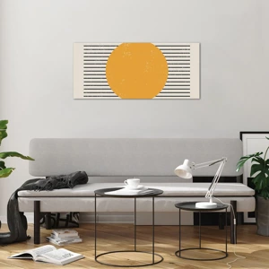 Quadro su vetro - La forza della semplicità - 100x40 cm